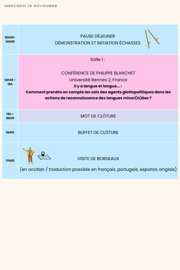 mercredi 19 novembre - 2